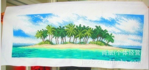 自然艺术 厂家直供天堂鸟十字绣成品的意象之美与定价逻辑